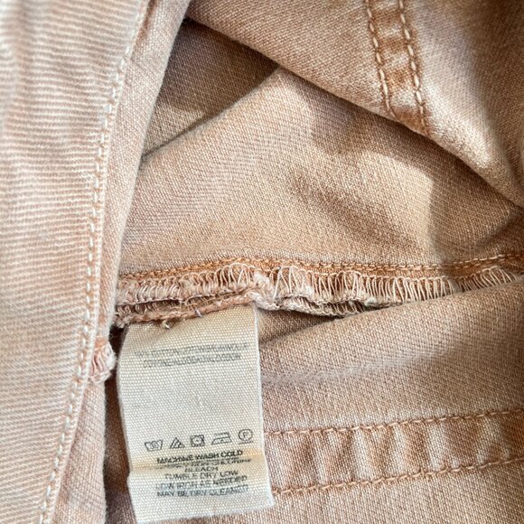 Free People Button Front Midi Utility Skirt Womens Size 12 - Picture 10 of 12